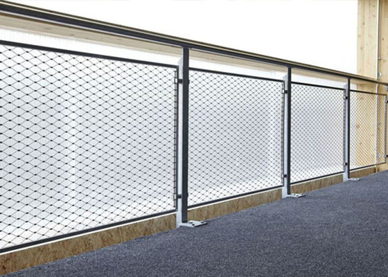 2.5mm Architectural Wire Mesh , Stainless Rope Mesh