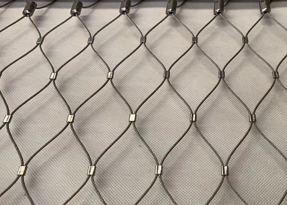 Ss304 Steel Wire Rope Net X Tend Anti Falling Stainless Steel Non Rusting