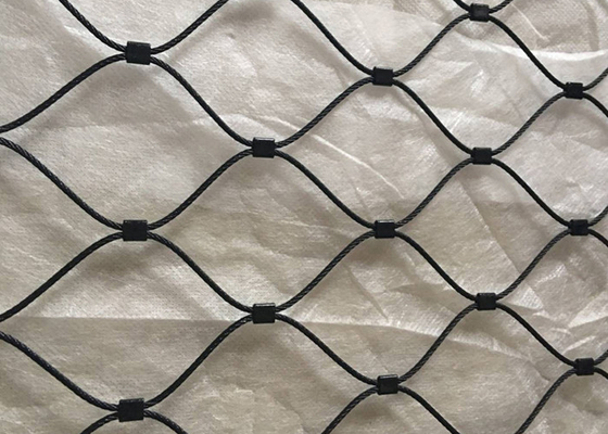 Playground 316 Stainless Steel Rope Mesh Netting Non Rusting Customized
