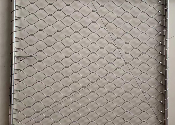 Twist Stainless Steel Rope Zoo Wire Mesh For Bird Net