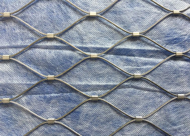 Stainless Steel Cable Mesh Webnet for Balustrade 60 Degree Angle