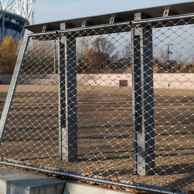 7x19 Stainless Steel Bird Aviary Net - Diamond Protection Mesh for Zoo Enclosures