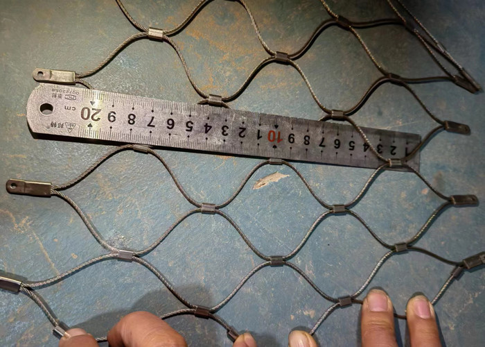 Cable Mesh For Railing Architectural Wire Netting Non Rusting