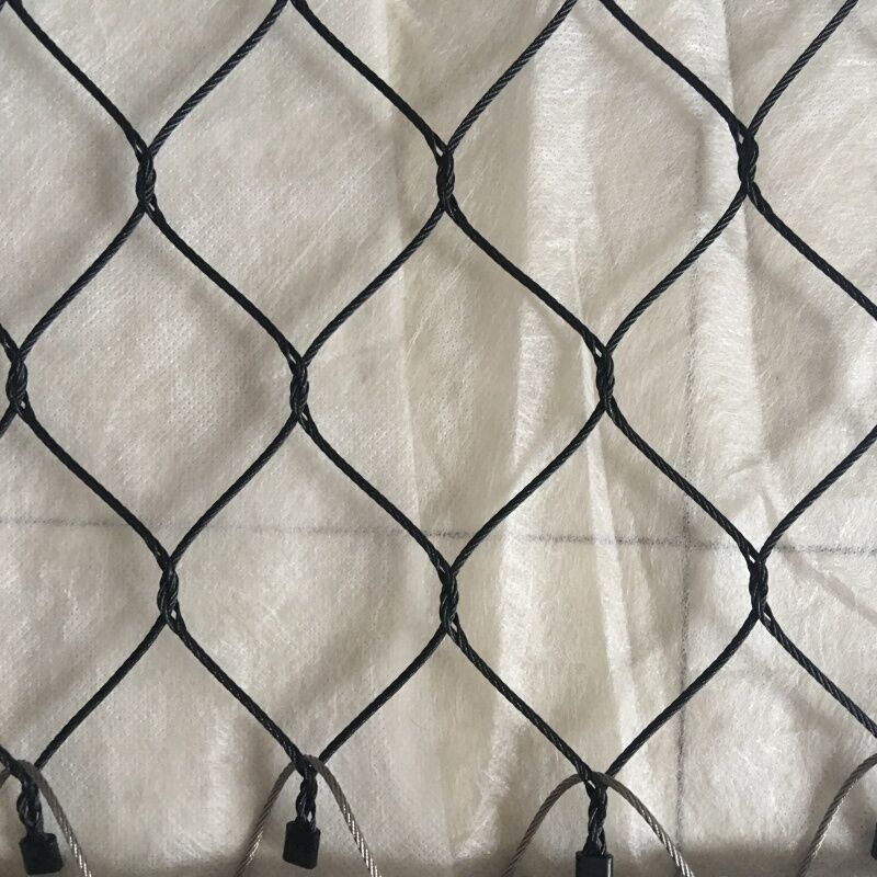 Anti-corrosion Stainless Steel Wire Cable Mesh with Customizable Mesh Size for Easy Installation