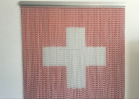 Attraktiver Kettenglied-Vorhang anodisierte Oberflächenbehandlungs-Aluminium