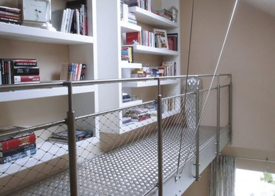 Balkon-oder Treppen-Architekturdraht Mesh To Prevent Children Falling