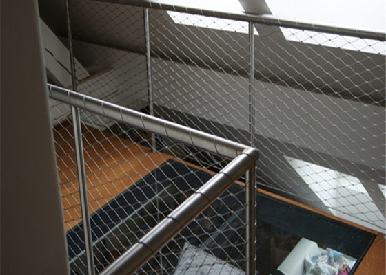 Edelstahl-Fall-Schutz-Architekturdraht Mesh Height 2,0 M