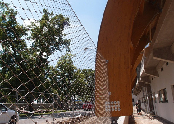 4.0mm Architekturdraht Mesh Building Protection Net