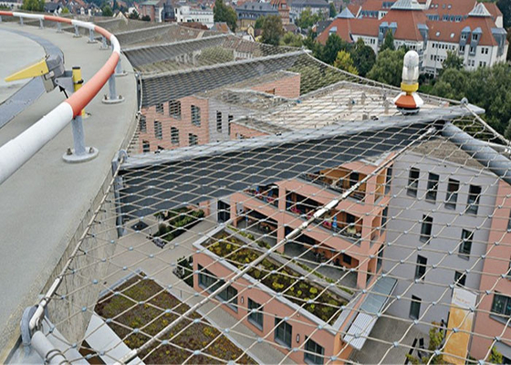 Flexibles 316 Inox Edelstahl-Seil Mesh Architectural Protecting 2,0 Millimeter Draht-