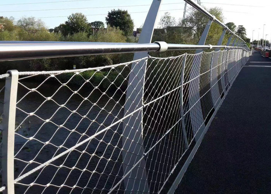 Sus 316 Bridge Edelstahl-Kabelnetz 3,0 mm