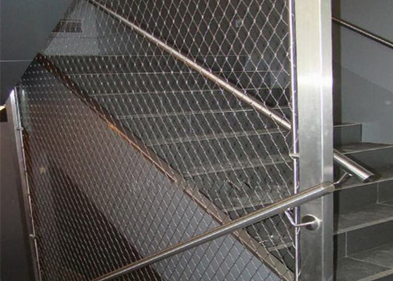 Kundengerechtes Edelstahl-Kabel-Mesh Netting-Antialkali des Sus-316