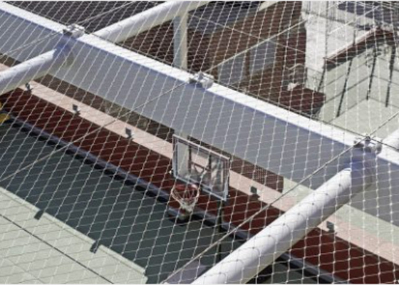 Edelstahl-Balustraden-Kabel-Masche, die saures 25*25mm Antiloch fängt