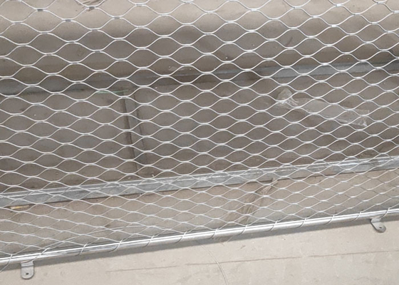 Kundenbezogenheit gestaltete Draht Kabel-Seil-Mesh For Fencing Non Rustings 2.0mm