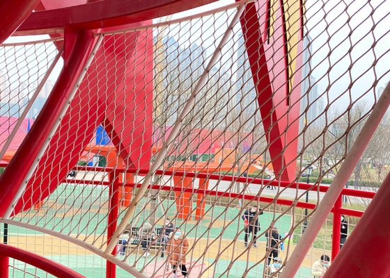 Nicht verrostendes 4.0mm Edelstahl-Seil Mesh Netting For Playground