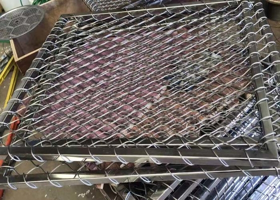Flexibles Edelstahl-Drahtseil Mesh For Balustrade Or Railing