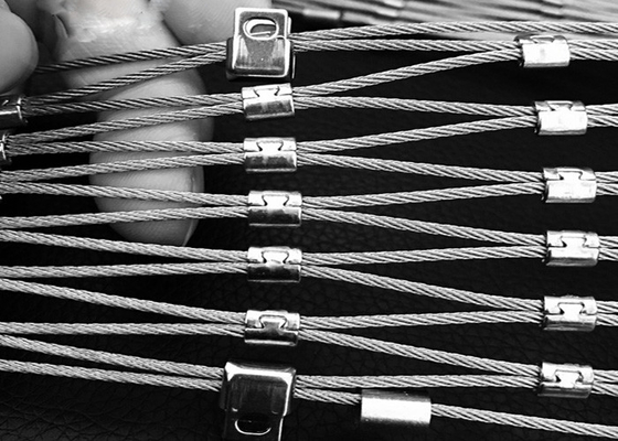 Zaun Drahtseil Mesh Netting Stainless Steel Flexible des Handlauf-Einfüllen-1.2mm ausgezeichnet