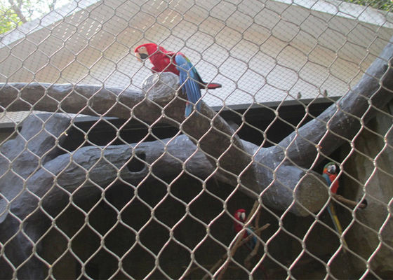 Drahtseilnetz aus Edelstahl 304 für Volierenleiter, Sondergrößen