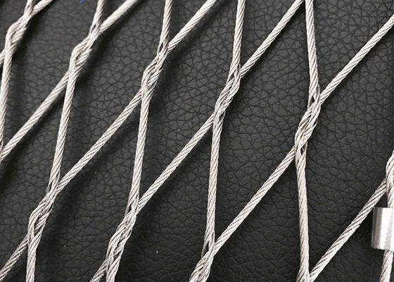 Sus 316 Zoo Knotted Seilnetz hohe Festigkeit