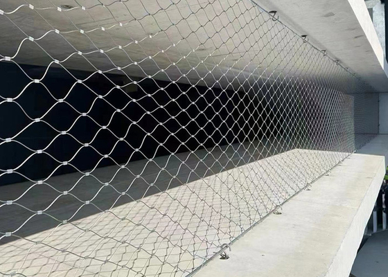 300*300mm Sicherheits-Filetarbeits-Architekturkabel Mesh Anti Corrosive Anti Rust