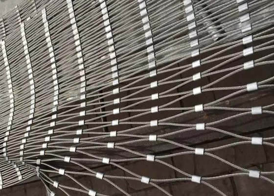 Hochspannfestigkeit Edelstahlseilnetz für flexible industrielle Lösungen