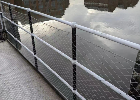 316 Edelstahlseilbalustrade Kabelnetz flexibel und rostfrei