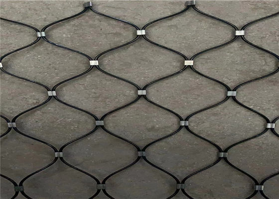 Rostbeständig Zoo Draht Edelstahl Knoten Seilnetz für Papagei Gehäuse Mesh