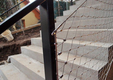 Kabel-Masche der Balustraden-AISI316, 1,5-Millimeter-flexible Edelstahl-Kabel-Masche