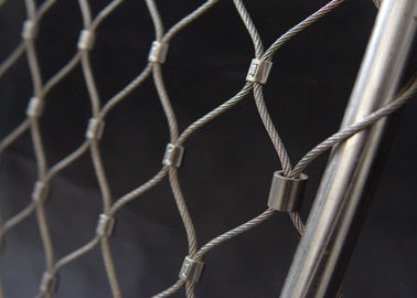 Ultraschallbad des Balustraden-Dekor-flexible Drahtgeflecht-AISI 316 beendet
