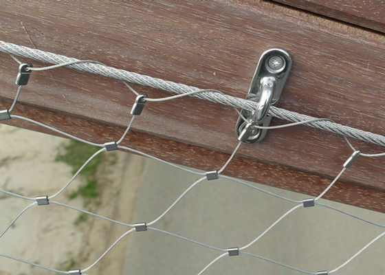 AISI316 X-Tend Kabel-Drahtnetz 1,2 mm bis 4,0 mm Ferruriert