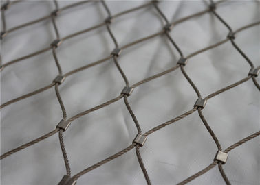 Gesponnene Seil-Masche 7x7, unzerstörbare Raute Inox formte Kabel des Draht-7x19