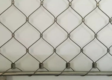 Flexible buchsenversehene Drahtseil-Masche, 316 Grad-Edelstahl-Kabel-Masche