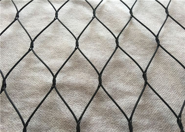 Schwarzer Oxidedelstahl-Seil-Netz-Kabel-Maschen-Edelstahl