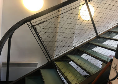 Geknotete Art SS316-Drahtseil-Masche, die 1,2 Millimeter bis 4,0 Millimeter-CER SGS einzäunt