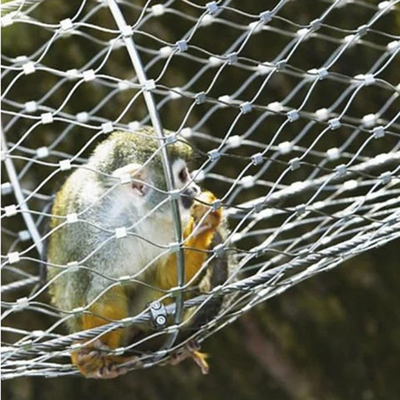 Zusammengestellte Zoo-Drahtnetze für Tierkäfige in SS304 SS316 SS316L