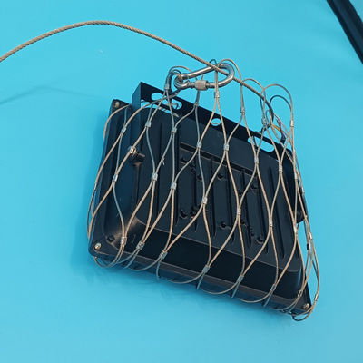 7 x 7 Drahtnetz Anti Drop Cover Stahl-Sicherheitsnetz für Scheinwerfer Lautsprecher