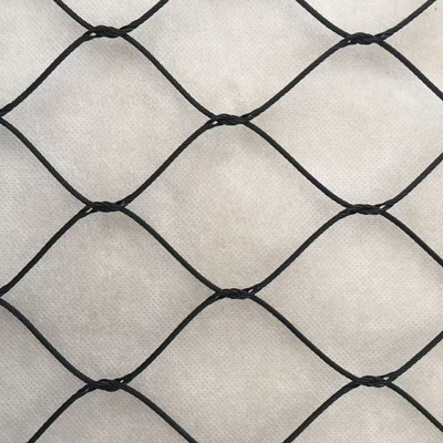 Schwarzoxid-Edelstahl 316L Drahtseil-Gartenzaun