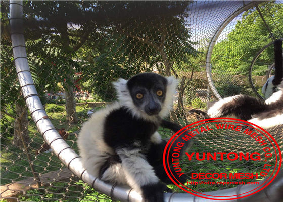 Geknotete Tiereinschließungs-Filetarbeit, Zoo-Vogelhaus-Geflecht korrosionsbeständig