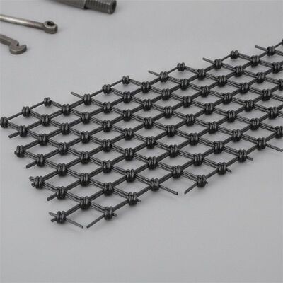 Anti-UV-Drahtseilnetz aus schwarzem Oxid mit 20 mm bis 200 mm Maschenweite und 1,2 mm bis 3,2 mm Kabeldurchmesser