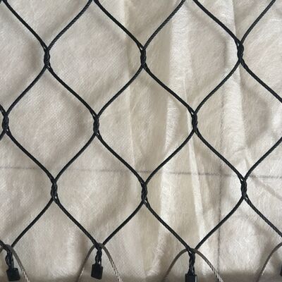 Anti-corrosion Stainless Steel Wire Cable Mesh with Customizable Mesh Size for Easy Installation