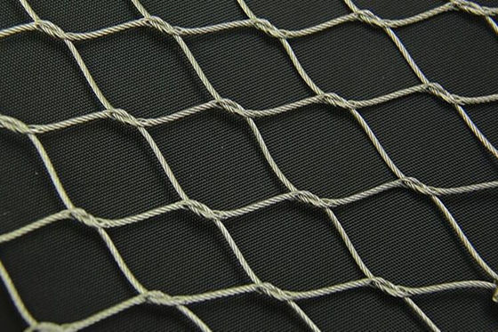 Hochfester Edelstahl 316 ordnen flexibles Inox-Kabel Mesh Fence