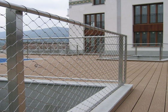 Biegsame 60mmx60mm Zwingen-Masche Sus304