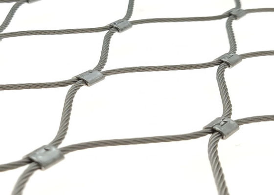 Transparente Edelstahl-Kabel-Filetarbeit 2.4mm Inox flexible
