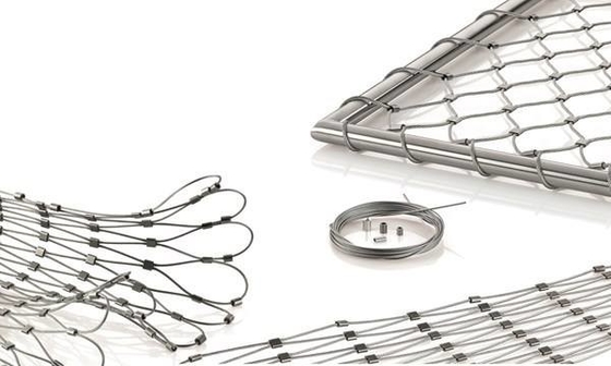 Drahtseil-Masche X CER Sus-316 neigen flexiblen Edelstahl