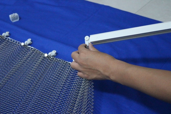 Malerei Aluminium hängende Metallspule Vorhang / Vorhang Produkt 1,5 mm