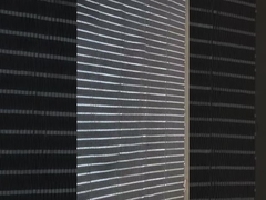 AISI 304 316 Architektonisches flexibles Webnet-Edelstahl-Zwingenseilgeflecht, 2,0 mm Draht, 60 x 60 mm Loch