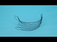 AISI 316 Schwarz-Oxid-Drahtseilnetz mit Ferruren und Knoten