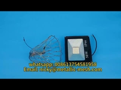 Sicherheitsnetz aus rostfreiem Stahl mit Seilnetz für Leuchten