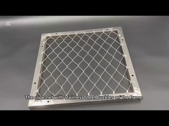 Wie sieht das Edelstahl-Drahtseilnetz für Treppen aus?