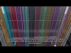 Aluminiumkettenvorhang