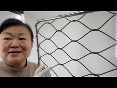 Köperbindung 2mm Volierendrahtnetz Edelstahl Drahtseil Vogelnetz Zaun Zoo